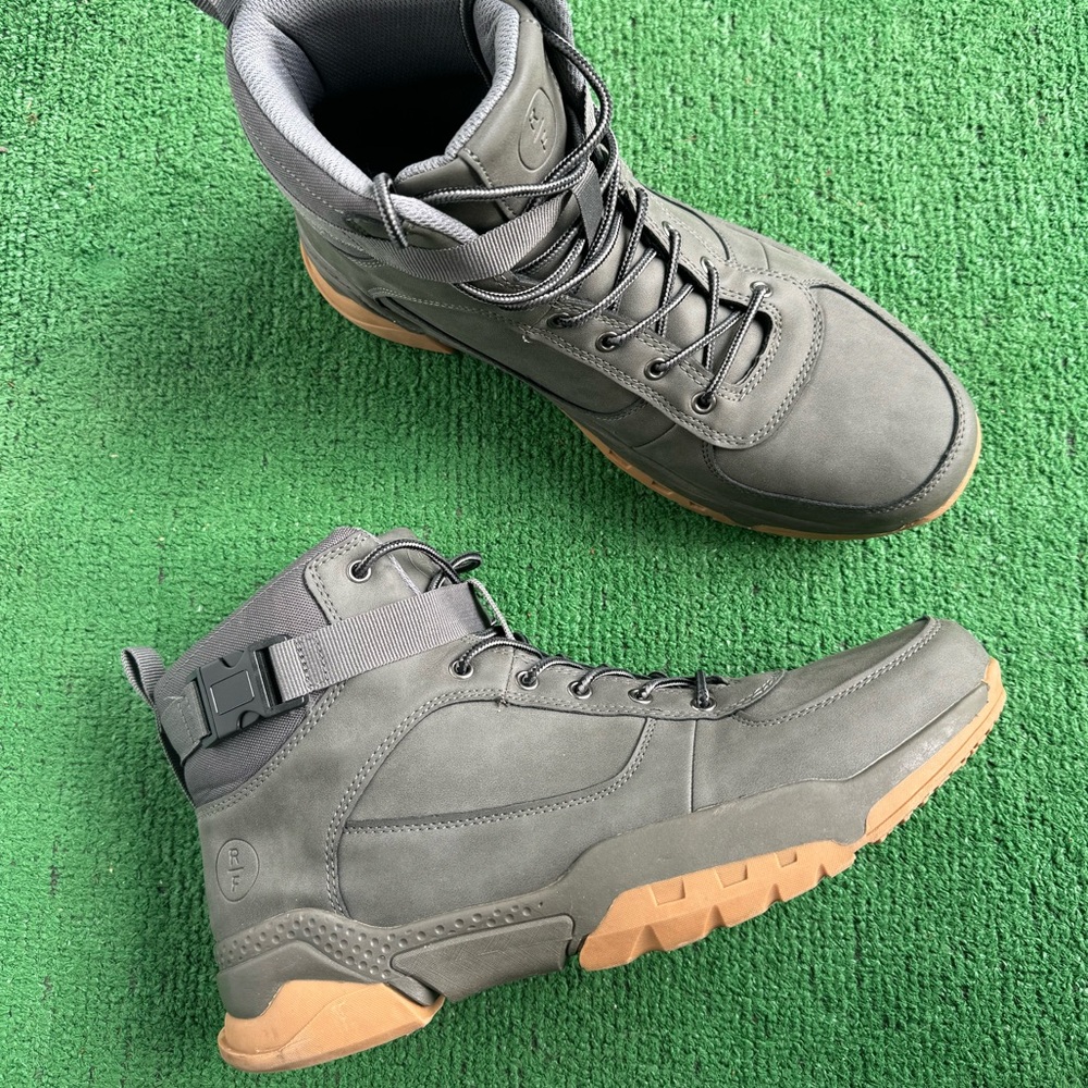 Reserved Footwear Mens RF1064 Preston Winter Boots Grey Mens Sz 12